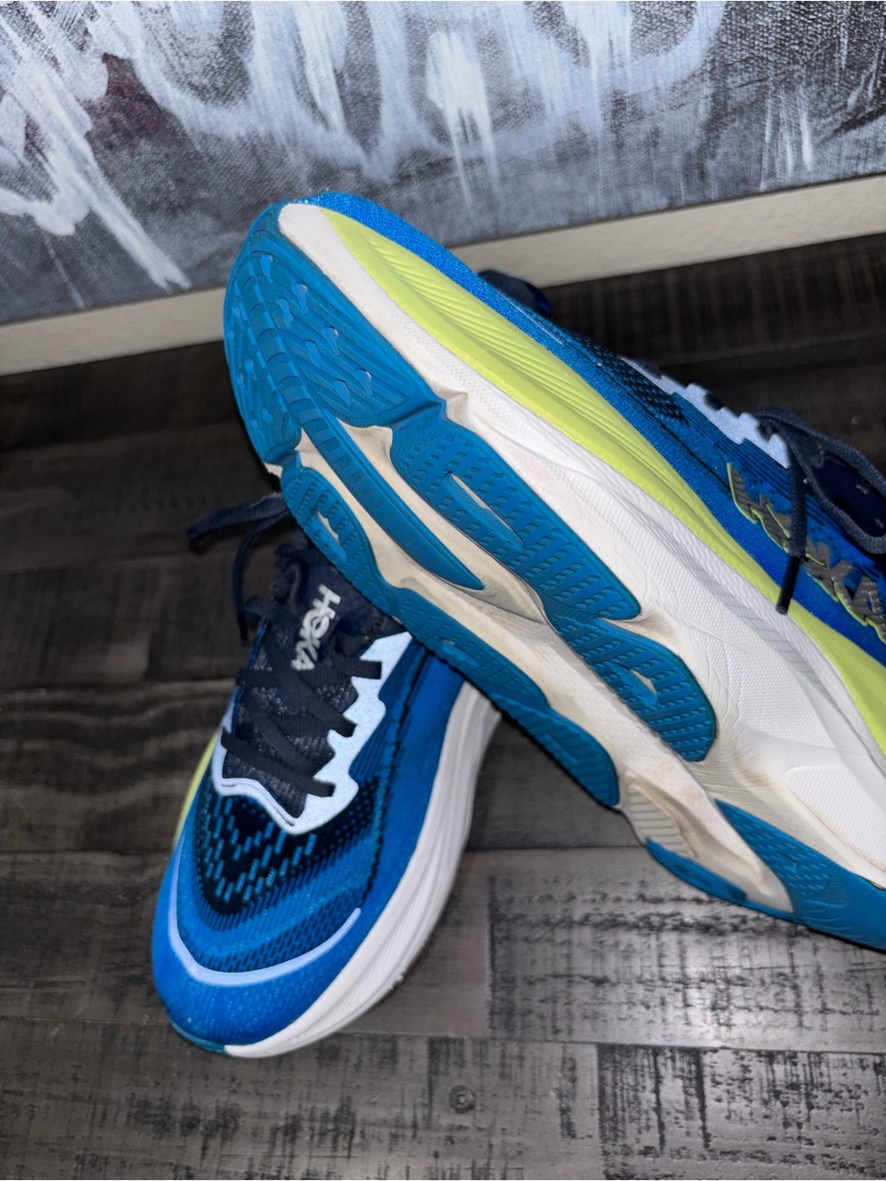 HOKA Skyflow MENS SZ 9 2E Wide - Picture 8 of 16